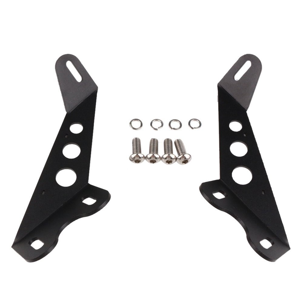 Voor Jeep Wrangler Jk 2007-Up Led Light Bar Skull Hood Montagebeugels Hoek Beugels Rechte Led Verlichting bar