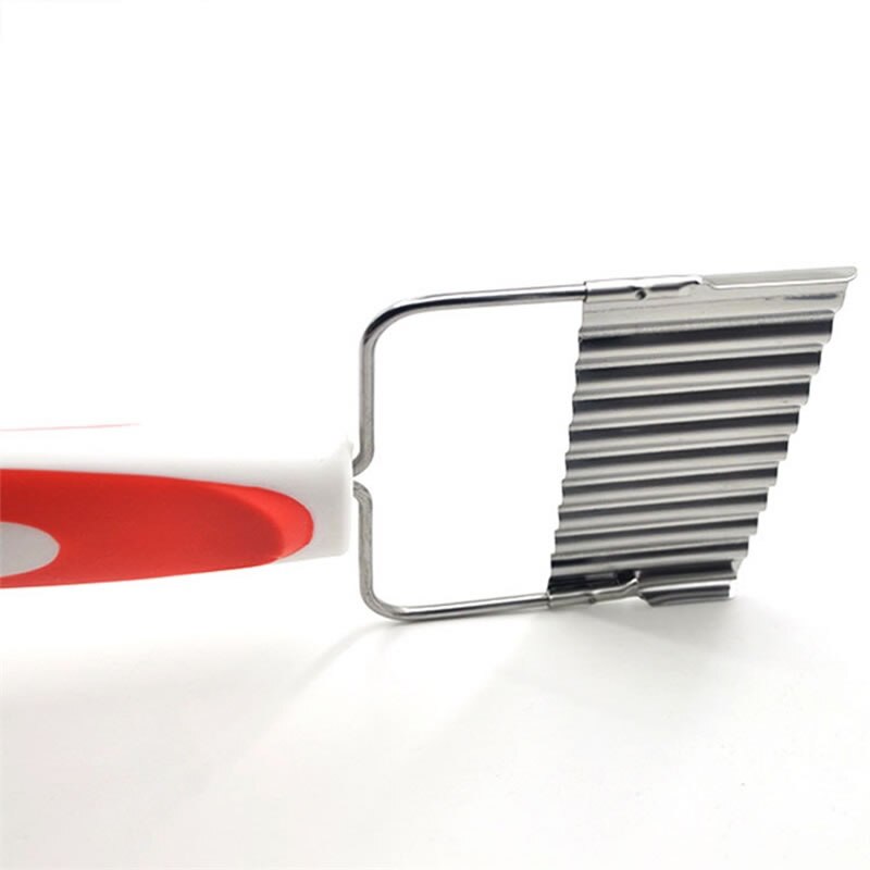 Cortadora de patatas onduladas Upspirit de acero inoxidable patatas fritas cortadora de zanahoria rebanadora de frutas verduras herramientas de cocina Gadgets