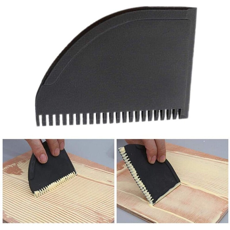 Silikon träborste kit 4 st träbearbetning med silikonborste och bricka för golvhörn badrum kök kök