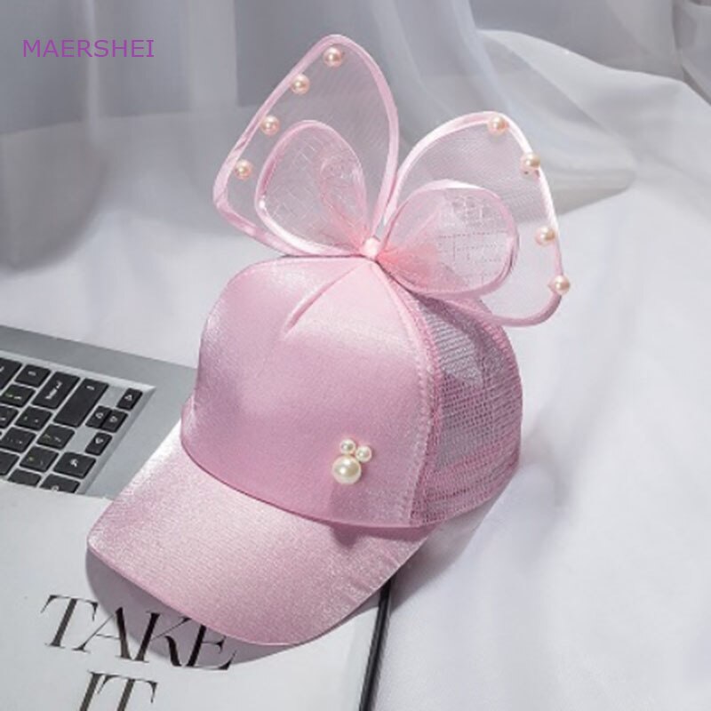 Maershei børn baseball kasket perle net cap casquette pige kasketter snapback