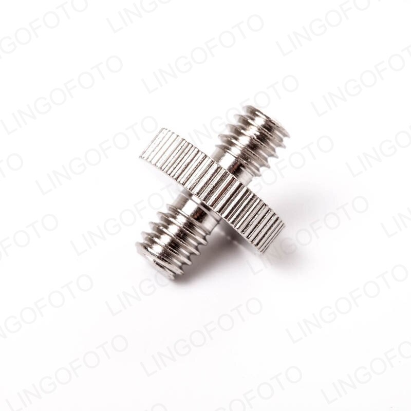 Adaptateur de vis fileté 1/4 "mâle à 1/4" mâle pour Cage de caméra/trépied LC2504