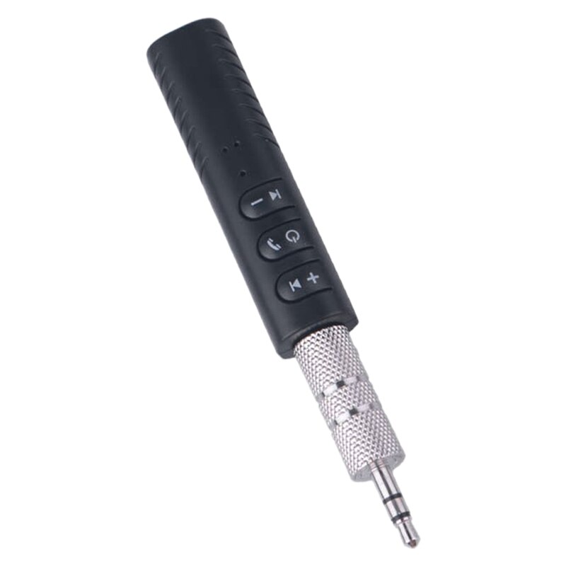 2 stk bluetooth o adapter 3.5mm aux adapter bluetooth  v5.0 sender modtager trådløs aux o musik