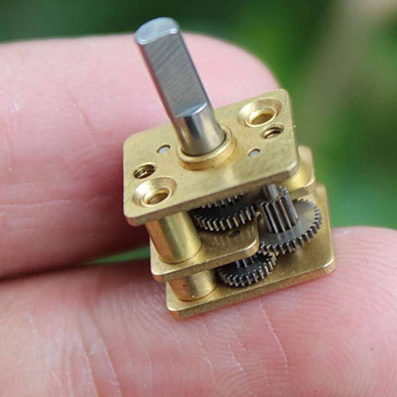 5pcs All Metal Gear Reducer N20 Reduction Gearbox Reduction DIY N20 Geared Motor: Default Title
