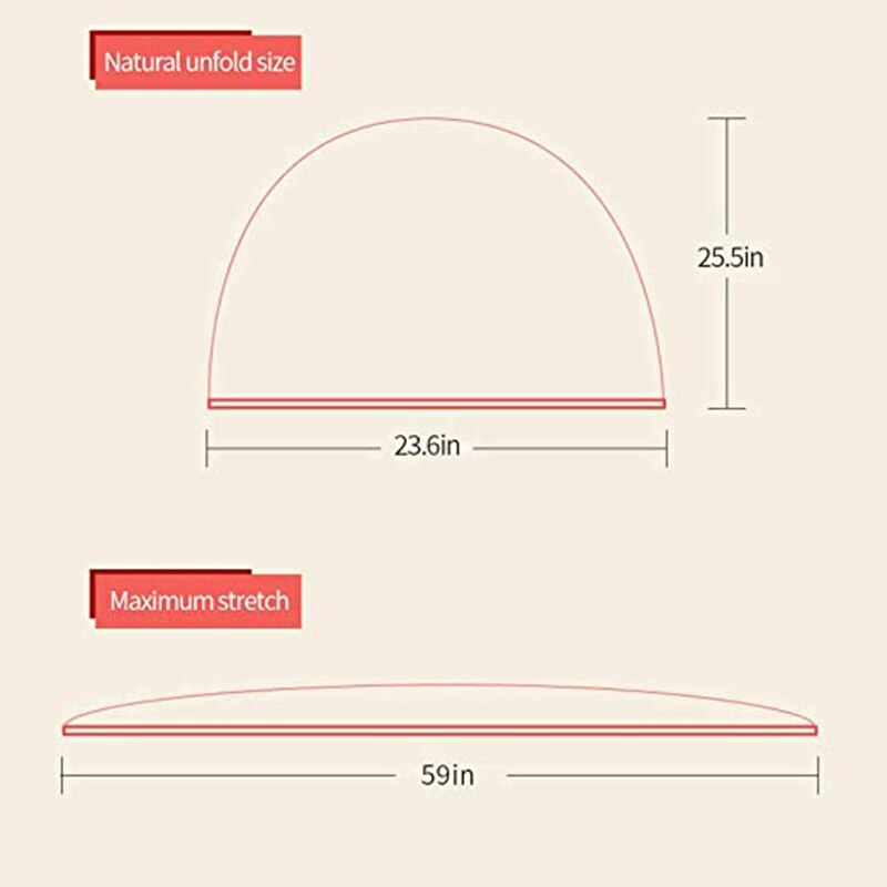 2 stuks baby-klamboe geschikt voor kinderwagens en draagzakken, ultrafijn gaas, bescherming tegen muggen, bijen en vliegende insecten