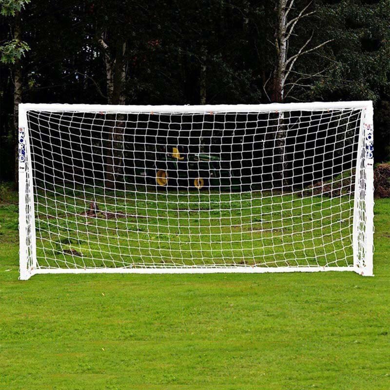 Full Size Football Net for Soccer Goal Post Junior Sports Training 1.8m x 1.2m 3m x 2m Football Net Soccer Net