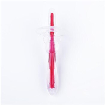 Baby Lebensmittel Klasse silikon schallwand weiche zahnbürste männer und frauen Baby Ausbildung Super weich milch zahnbürste Baby Art pflege liefert: rot