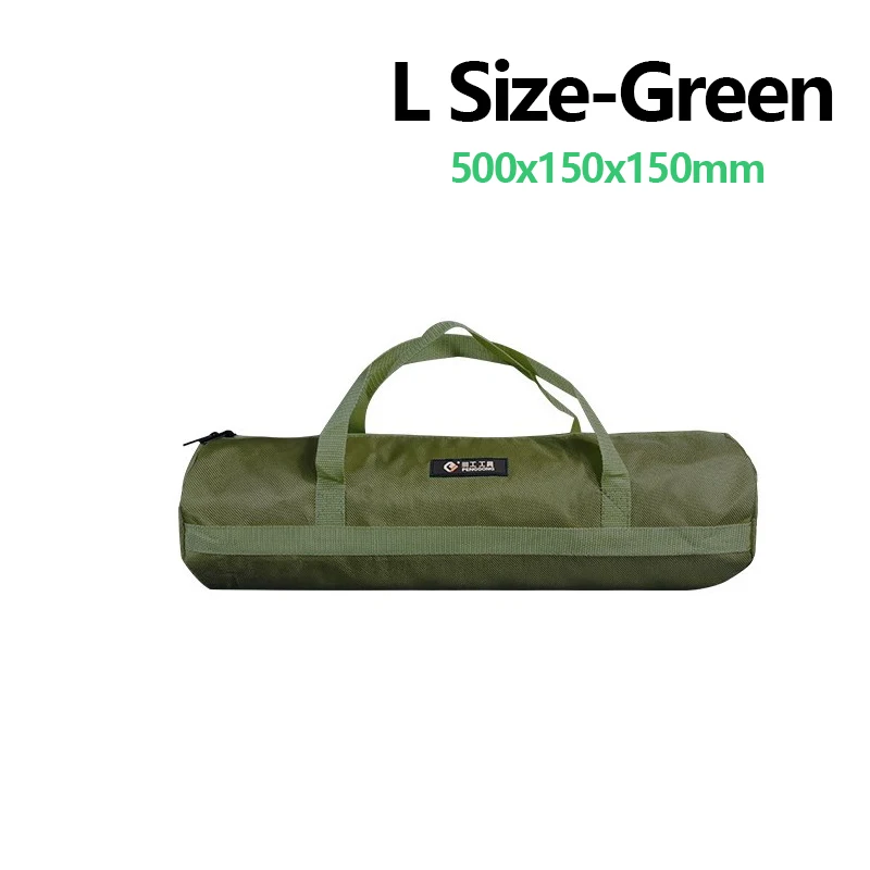Multifunctional hand-rolled tool bag, oxford canvas, waterproof, wear-resistant, tool repair storage, large capacity, electrician's bag: Orange