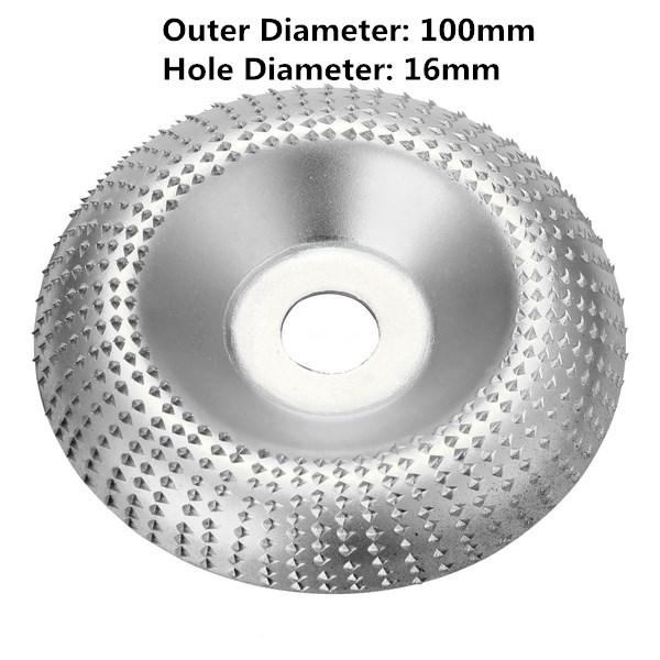 Tungsten Carbide Wood Grinding Wheel Discs Angle Grinder Sanding Discs Metal Plastic Wood Abrasive Tool: Type 13