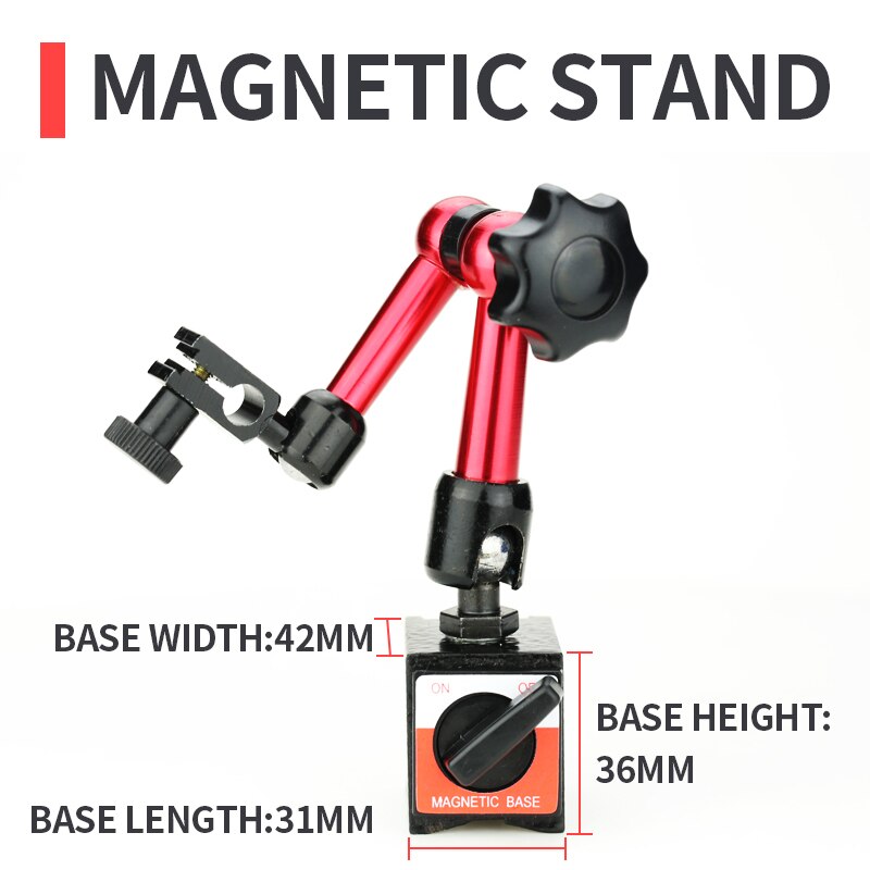 Support de Table magnétique électrique universel, outil de mesure micromètre indicateur de cadran de serrage