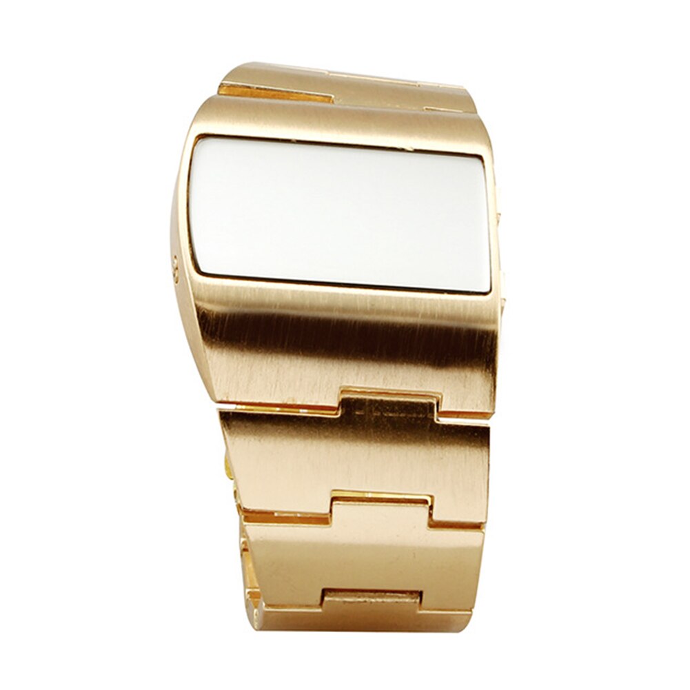 Männer Frauen Outdoor-LED-Display Business Elektronische Casual Tragbare Kühlen Eisen Mann Armband Dekoration Digitale Uhr Fitness