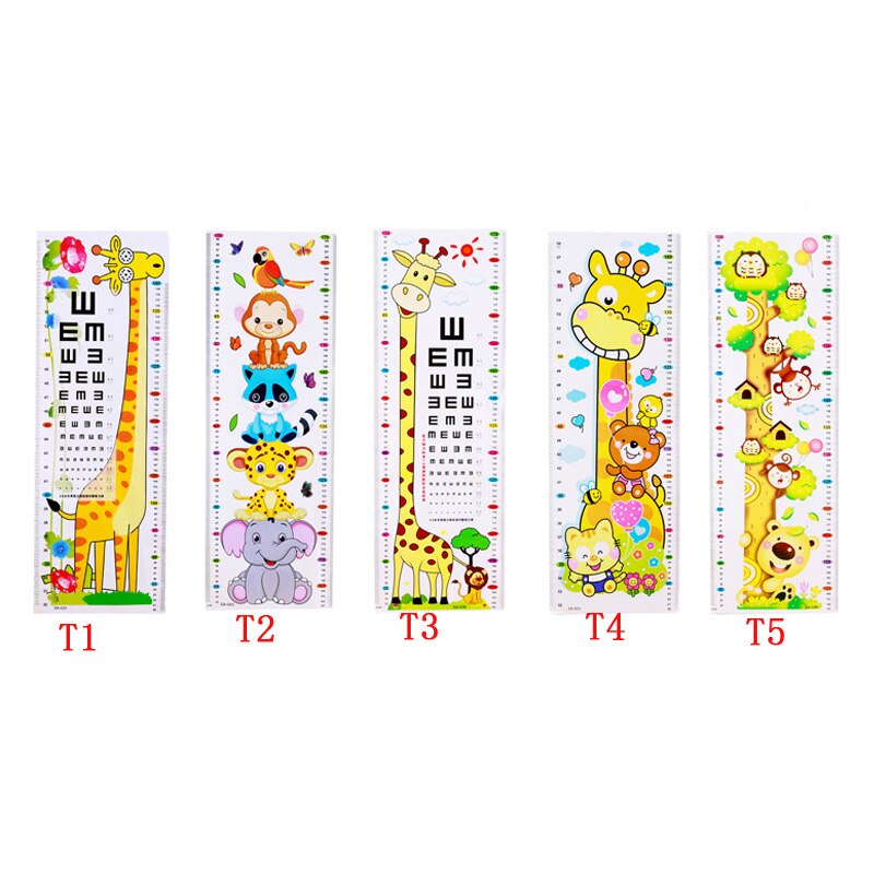 Acuity Sticker Tofok Random Cartoon Animal Measure Wall Sticker F... – Vicedeal