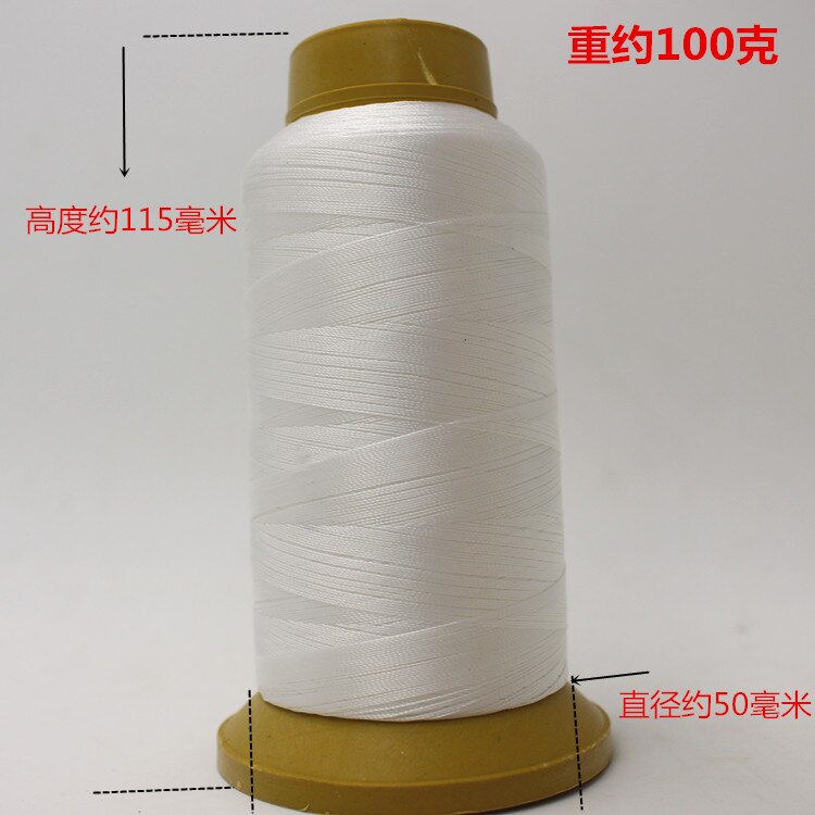 Hilo de coser de alta elasticidad de nailon 150D, tela elástica de punto, accesorios de costura