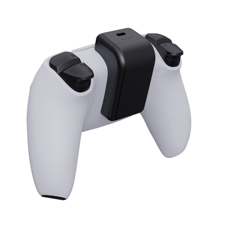 Wiederaufladbarer akku für  ps5 gamepads, externer clip für kabelloses laden