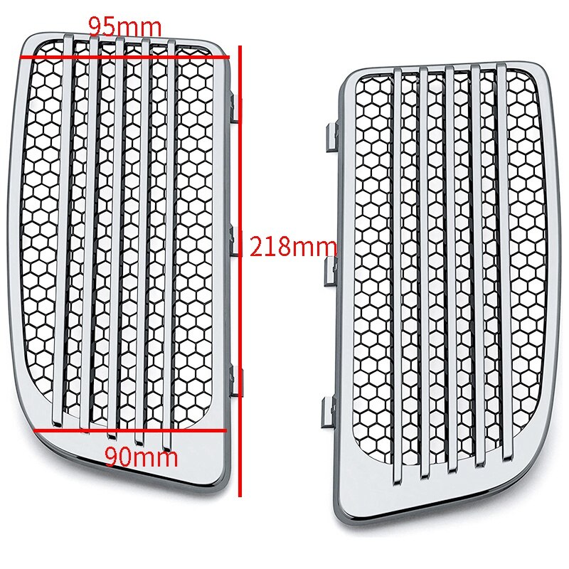 Motorcycle Radiator Grill for Touring Electra Road Glide FLTRU Ultra Limited CVO FLHTKSE Water Tank Grille