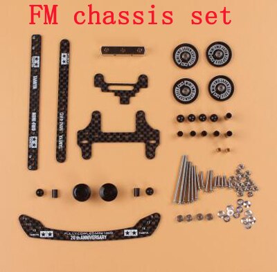 Yang Kai 4WD Modifica FAI DA TE Set FM MA/AR Telaio Pneumatico Ruota di Guida Hub Rubinetto Phoenix Coda per Tamiya mini Modello di Auto: FM set