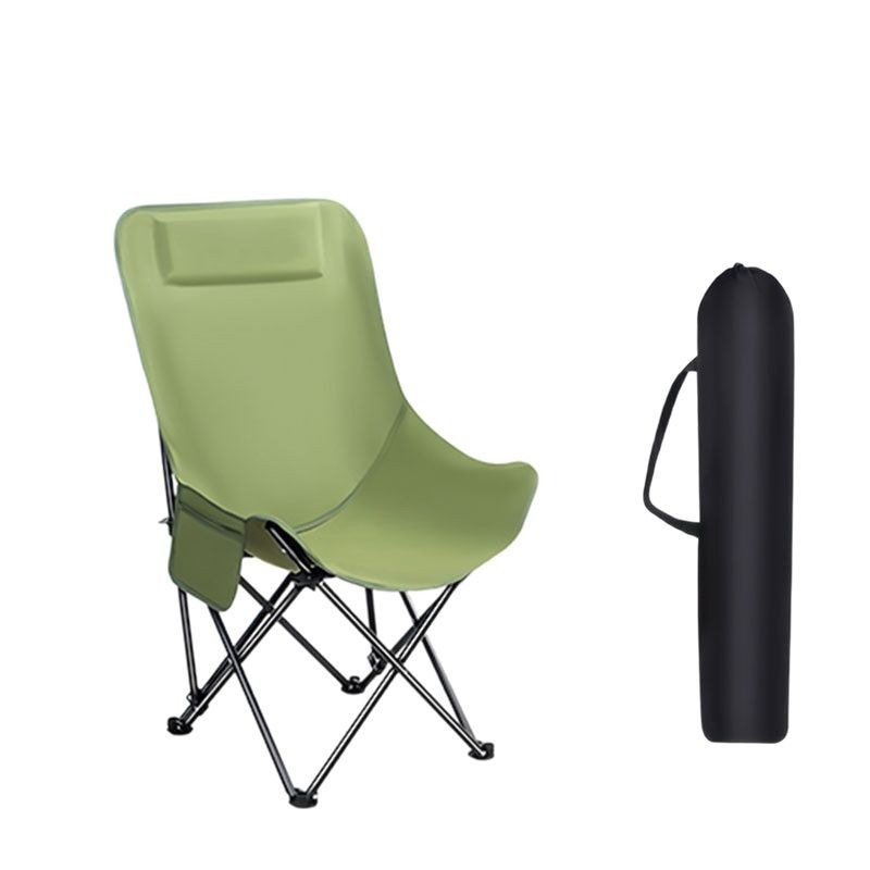 Chaise pliante d'extérieur, pique-nique Camping, Portable, à dossier haut, lune, réglage à dossier haut, plage