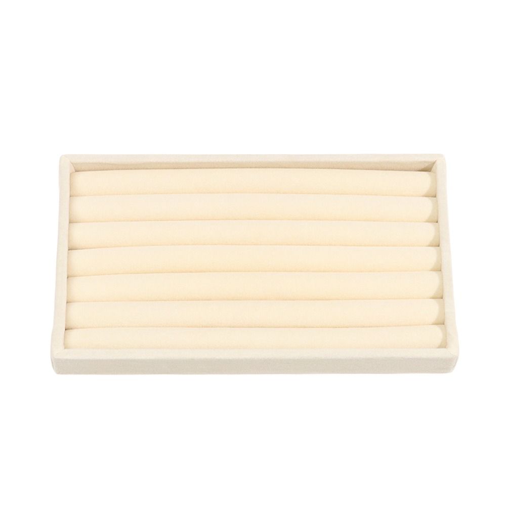 Organizer Doos Stapelbare Fluwelen Sieraden Opbergdoos Fluwelen Ketting Display Lade Ring Armband Ketting Case: Goud