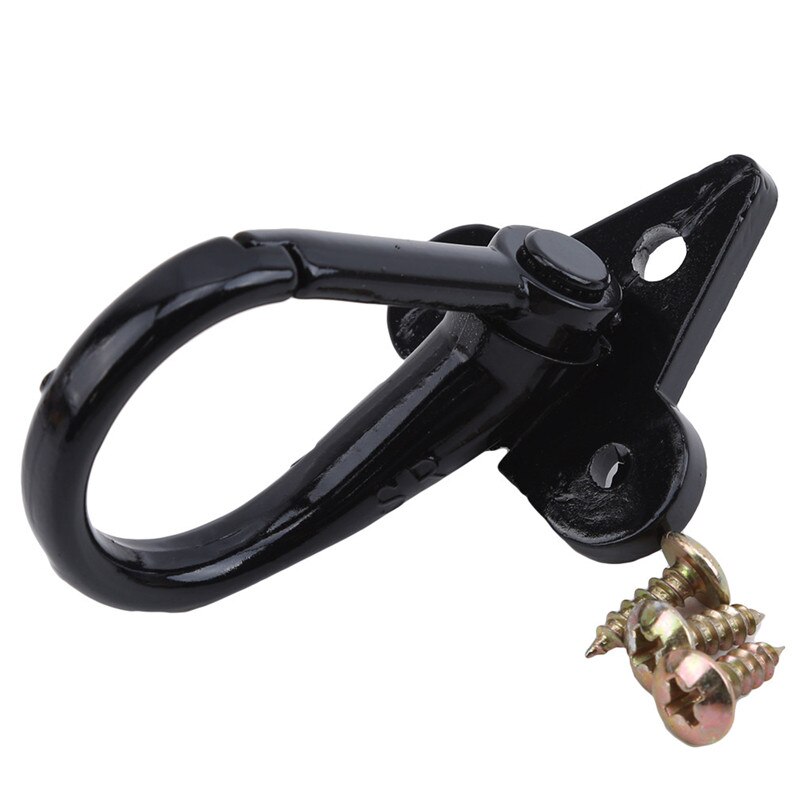 Gancho de gancho para casco de motocicleta, gancho de garra de águila, accesorios de motocicleta, gancho Universal para casco: Black