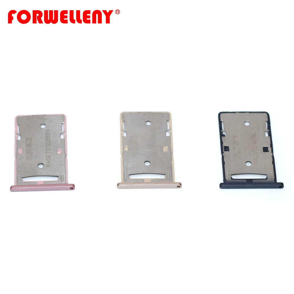 Para o suporte da bandeja do entalhe do cartão de xiaomi xiomi redmi 4a sim, preto, ouro, rosa,