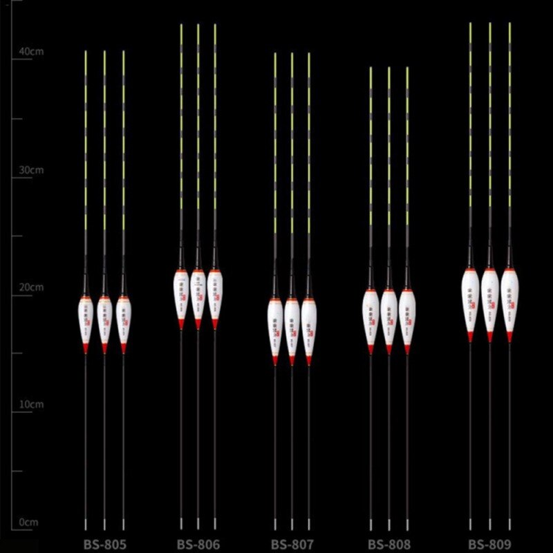 Fishing Float Alarm Fish Bite Bait Smart Gravity Sensor LED Light Color Change Automatic Night Electronic Changing Buoy