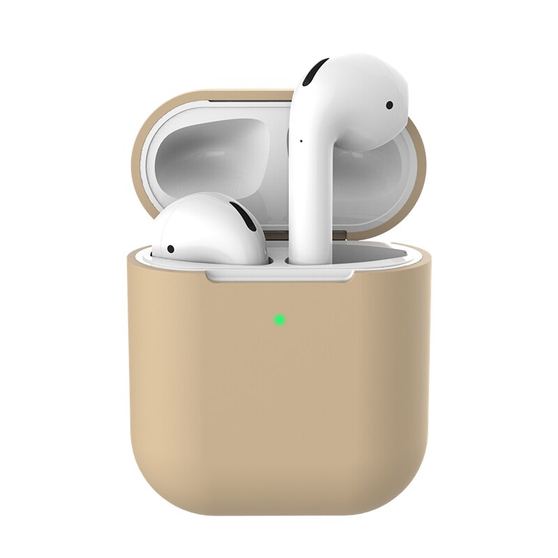 Für AirPods 2 Fall Schutzhülle Silikon Abdeckung Fall Stoßfest Abdeckung für Apple AirPods Drahtlose Kopfhörer Lade Box Beutel Taschen: 11