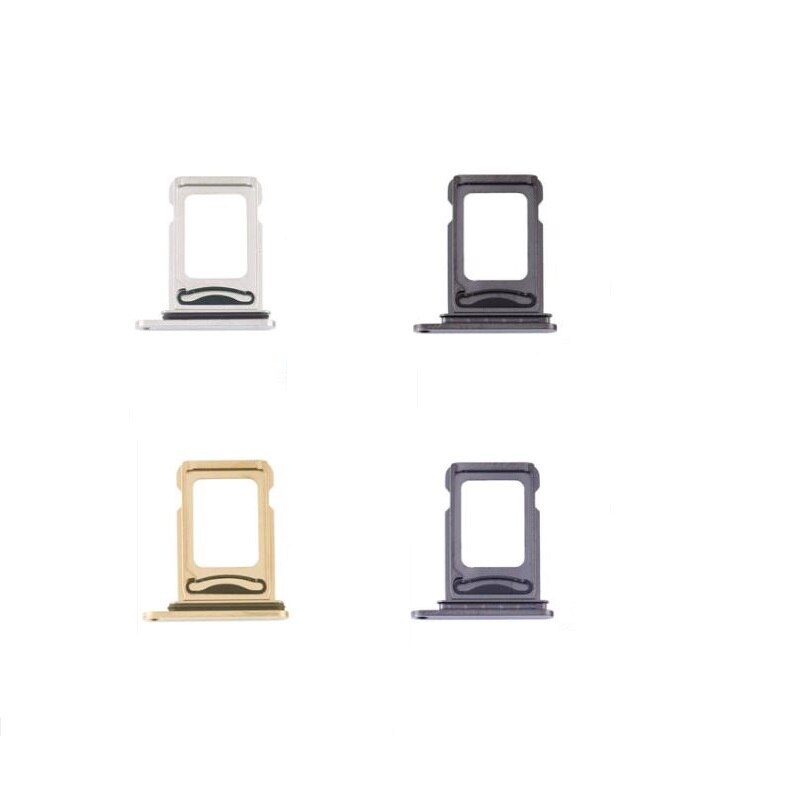 Voor Apple Iphone 12 Pro/12 Pro Max Zilver/Grijs/Blauw/Goud Kleur Dual Sim-kaart lade Houder