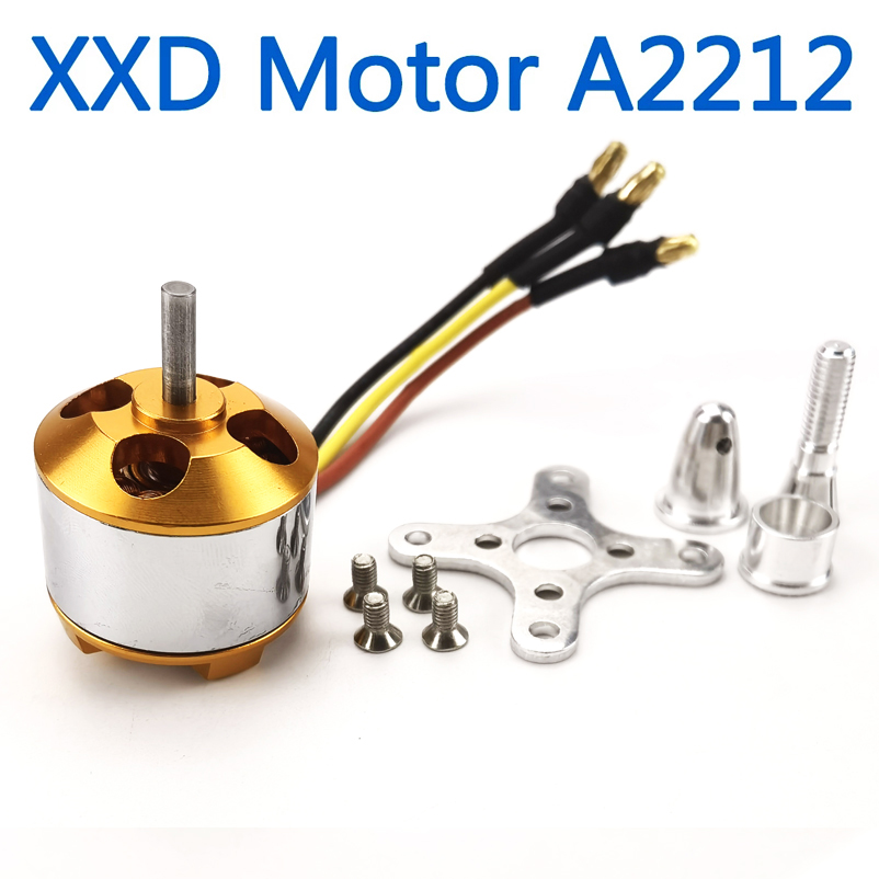 A2212 Brushless Motor 930KV 1000KV 1400KV 2200KV 2450KV For RC Aircraft Plane Multi-copter Brushless Outrunner Motor