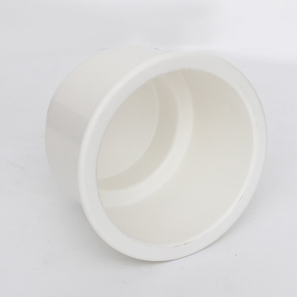 Soporte de posavasos blanco para coche, orificio de drenaje lateral de almacenamiento empotrado, para barco marino, RV, automóvil, 1 unidad