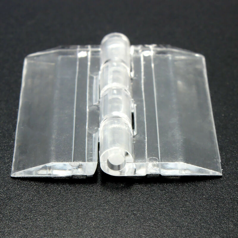 3-10 stk klar transparent akryl plast hængselboks piano plexiglas hængsel: 45 x 38 mm 5 stk