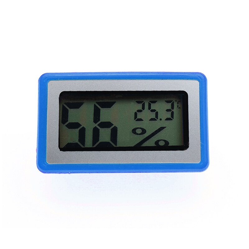 Digital Thermometer Hygrometer Temperature Humidity Monitor Gauge: Orange