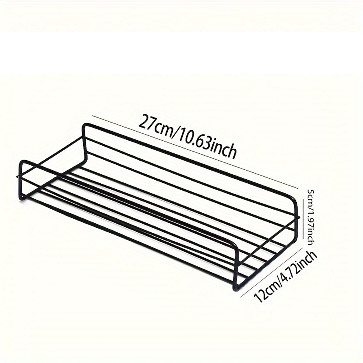 1Pc Badkamer Opbergrek Keuken Organisator Plank Zwarte Planken Hoekframe Ijzeren Douche Punch Gratis Gemonteerd Caddy Rack: Default Title