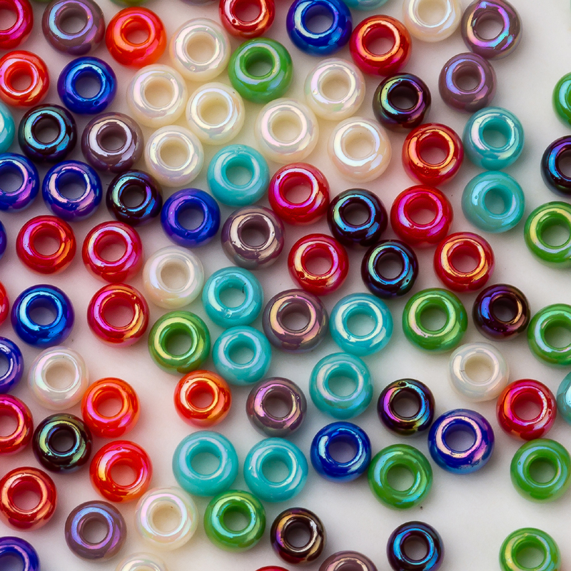 Soeather perle toho 2mm 11/0 seedbeads japansk perleveving til mutli farge i julepynt til jenter 5g ca 480 stk: Rm110