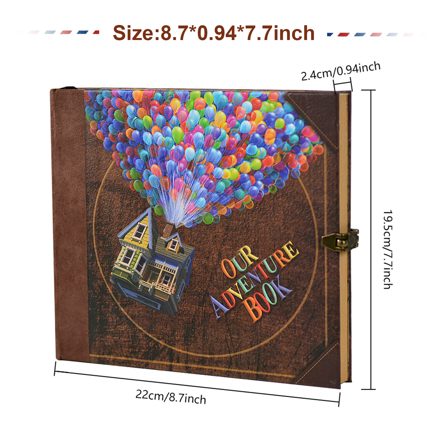 146-seitiges DIY handgemachtes Fotoalbum, Sammelalbum, unser Abenteuerbuch, retro-Kraftalbum, Jahrestag, Hochzeit, Erinnerung, Muttertagsgeschenk