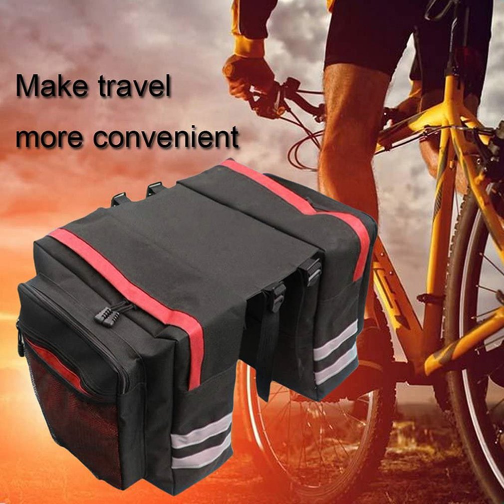 Achterlichten Seat Storage Praktische Mountainbike Bagagedrager Pouch Waterdichte Fiets Fietstas Zadel Duurzaam Reizen