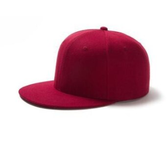 8 Kleuren! Vrouwen Caps Effen Kleur Baseball Cap Snapback Caps Pet Hoeden Ingericht Casual Hip Hop Vader Hoeden Voor Mannen Vrouwen Unisex: Claret