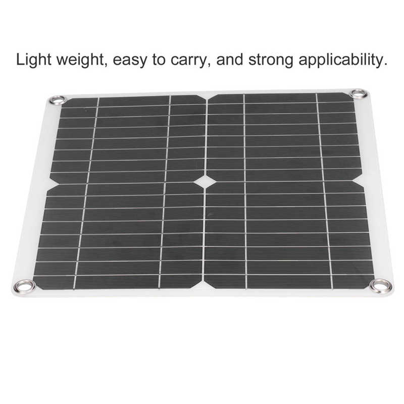 Solar Panel Kit Lightweight Photovoltaic Module for Hiking for Mountaineering for Camping