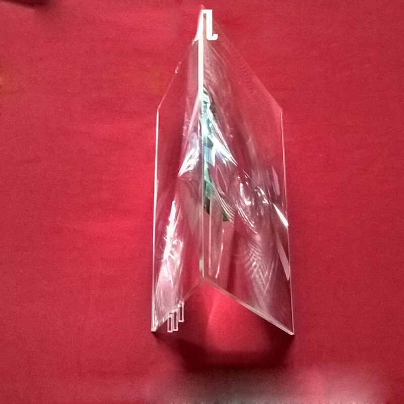 2pcs Plastic Projector Fresnel Lens Solar Focal Length 185mm 120mm for 5" 5.8" DIY Projector,Plane Magnifier 150x86mm 140x102mm