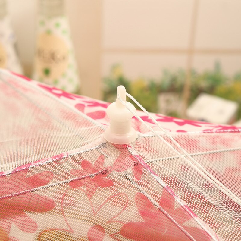 Folding Hood Cover Anti Flies Kitchen Polyester gauze Cooking Foods Covers Foldable Food Covers Encryption Dish Meal Food Cover