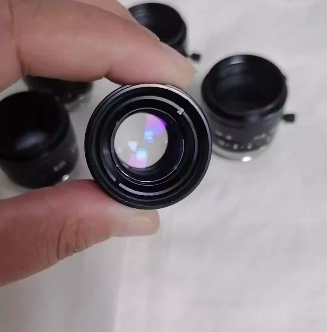 Tamron industriële cameralens 25 mm C-vatting F1.6 machine vision-lens in goede staat