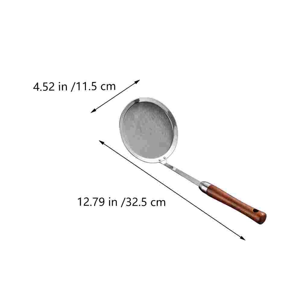 Skimmer Colander Stainless Steel Wood Handle Cooki... – Vicedeal
