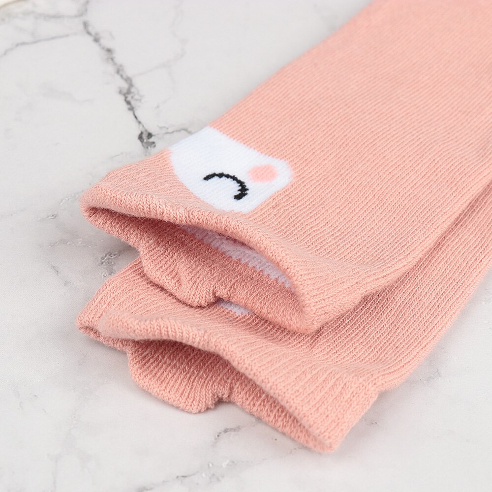 1Pair Fun Cotton Orange Cute Baby Knee Socks Newborn Infant Baby Knee High Socks Children Baby Girls Boys Socks For Age 0-3 Year