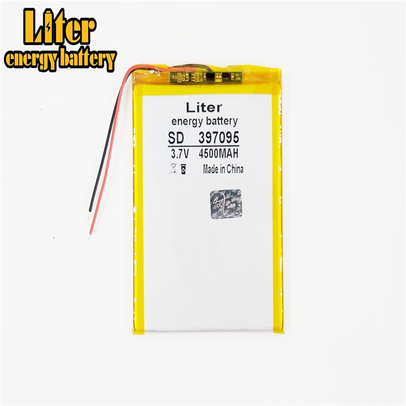 397095 akkus, 4500 mah li-ionen-tablet-pc-akku für 7,8,9 -zoll-tablets,  pc 3.7v polymer-lithium-ionen-akkus mit