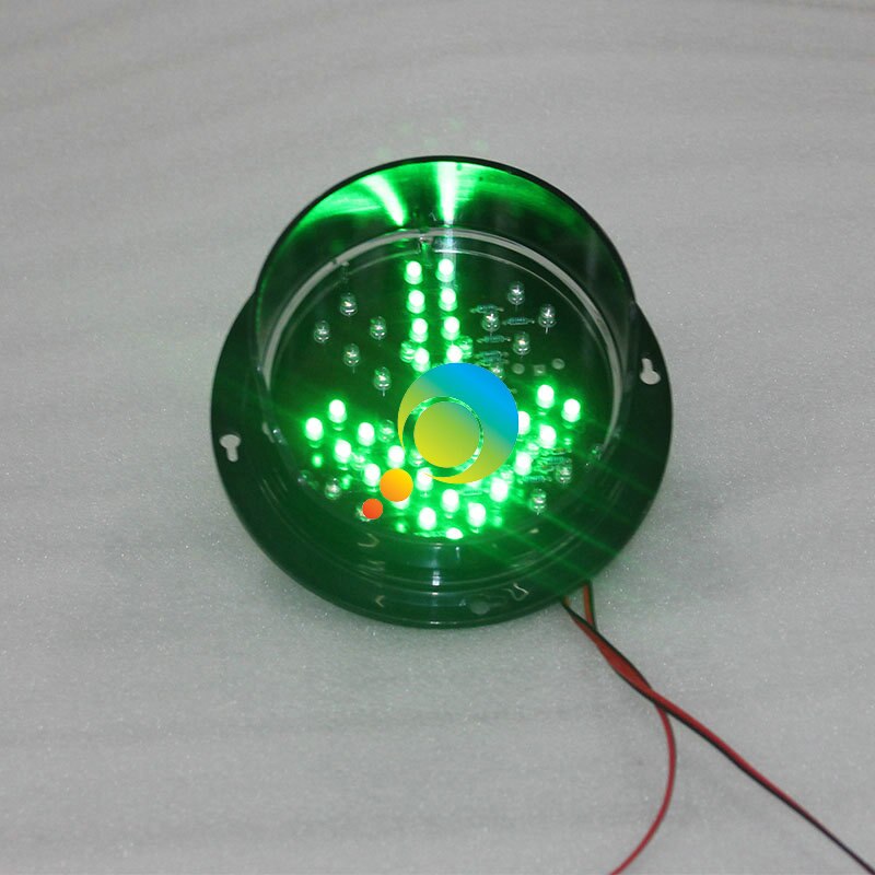 DC12V Of DC24V Exclusieve 125 Mm Rood Kruis En Groene Pijl Led Verkeerslichten