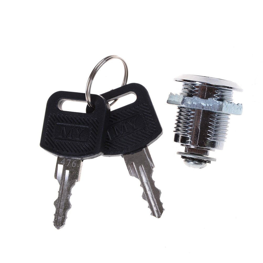 1 sæt 2 nøgler kamlås kabinet postkasse skuffeskab lås hjemme hardware