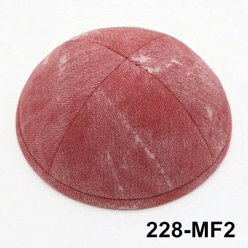 Denim 19cm kippot kippa yarmulke KIpa Skullies Beanies Jewish kippah Skull cap