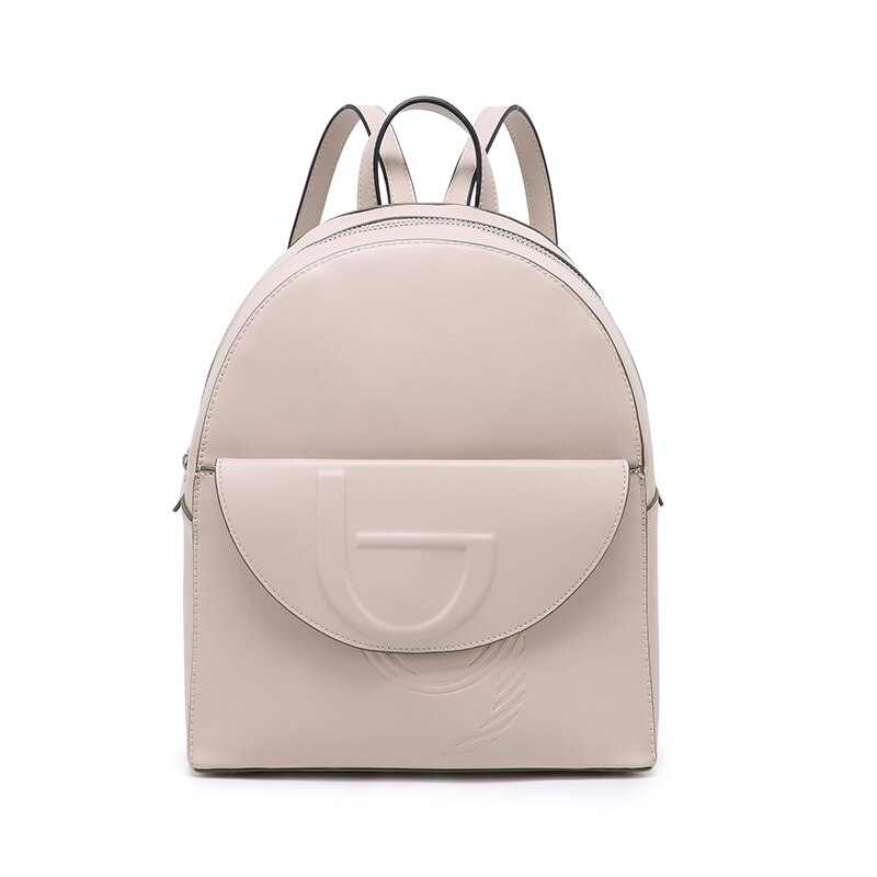 Knapzak Vrouwen Rugzak Meisje Student Leer Rugzak Tou Yoyeria Mujers Kenken Een Meisje Grote Rugzak Vrouwen Tas: White pink