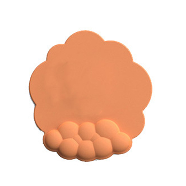 Mouse pad with wrist rest keyboard cloud anti-slip memory foam desktop office gamer mouse wrist rest