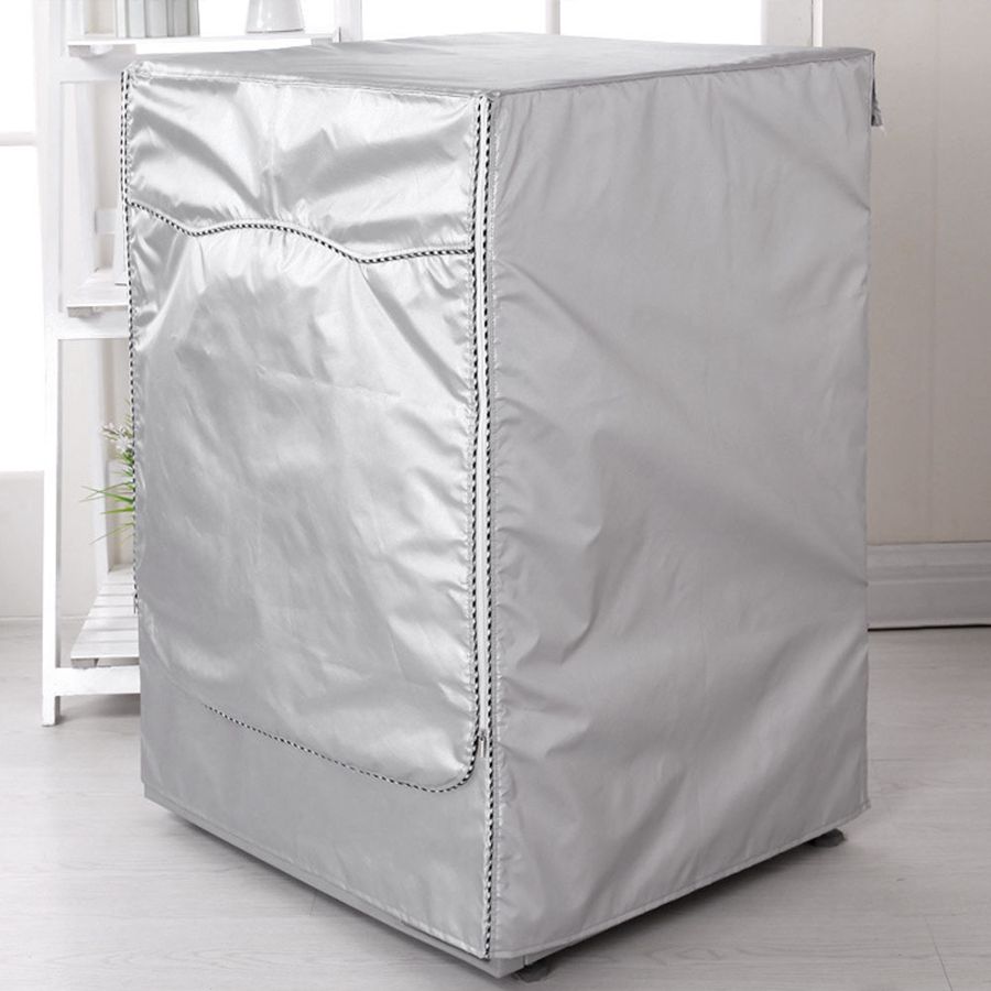 Washing Machine Cover Waterproof Washer Cover for Front Load Washer/Dryer Home Organization and Storage Dust Cover