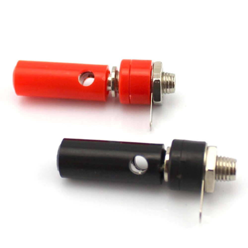 1 set Male And Female J072 4mm Banana Plug Male And Female To Insert Connector Banana Pin DIY Model Parts