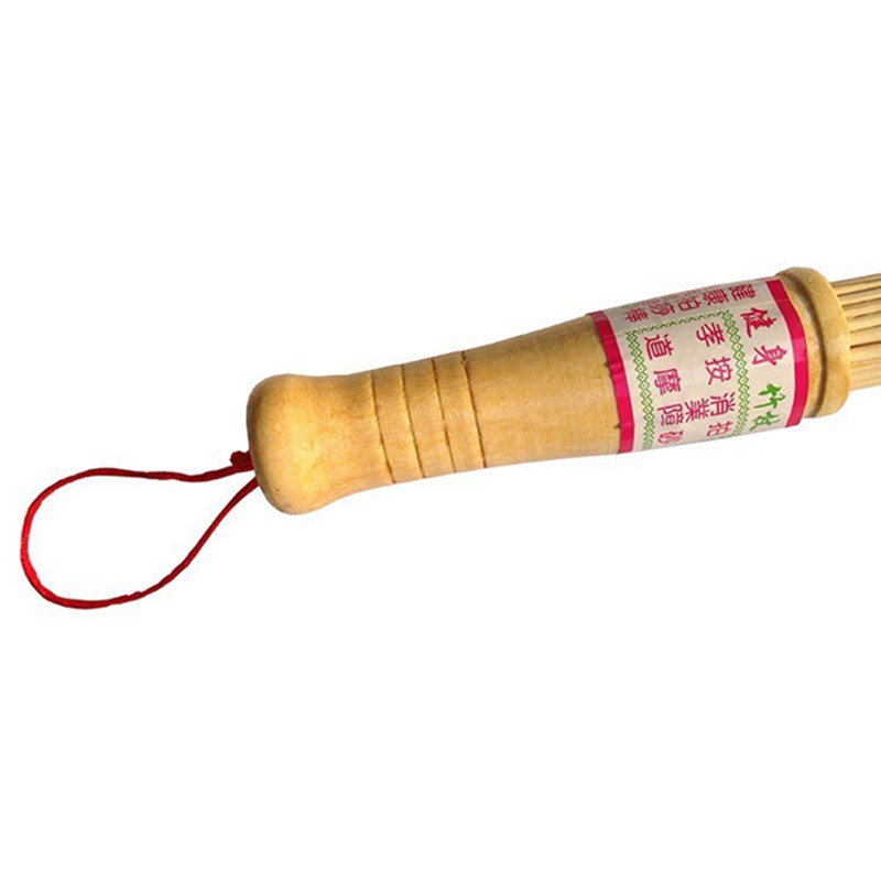 1 st Natuurlijke Bamboe technologie massage gereedschap taille laat hamer stok sticks fitness pat milieu gezondheidszorg